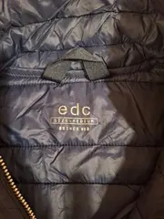 Vorschaubild 3 von Damen Steppjacke Gr. 38/M Blau Casual Vintage Streetwear