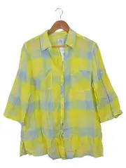 Vorschaubild 1 von Bluse Damen 40;L Mehrfarbig Kariert 3/4-Arm Casual