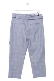 Vorschaubild 2 von Damen Stoffhose Business Kariert Blau Gr. M