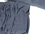 Vorschaubild 6 von Damen Blazer Gr. 42/XL Blau Gepunktet Modern