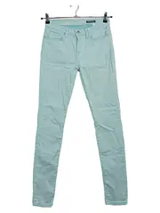 Vorschaubild 1 von Damen Skinny Jeans W27/34 Türkis Stretch Hose