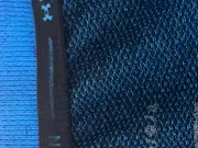 Vorschaubild 5 von Herren Sport Shirt Blau L Kurzarm Polyester Logo Print