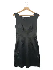 Vorschaubild 1 von Damen Etuikleid Gr. 34/XS Schwarz Elegant Business Bleistiftkleid