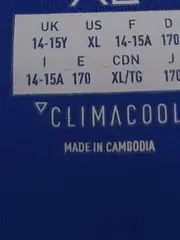 Vorschaubild 5 von Kinder Sport Shirt Blau Gr. 170 T-Shirt Training Laufshirt