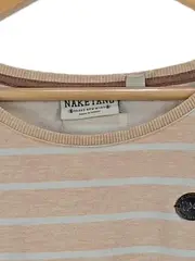 Vorschaubild 3 von Pullover Damen Gr. L Beige Gestreift Sweatshirt Casual