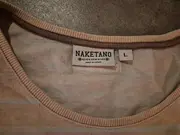 Vorschaubild 2 von Pullover Damen Gr. L Beige Gestreift Sweatshirt Casual