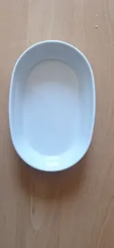 Vorschaubild 2 von Servierteller Weiß Modern Porzellan Teller