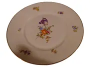 Vorschaubild 1 von Sammelteller Klassisch Blumenmuster Porzellan Weiß 18 cm