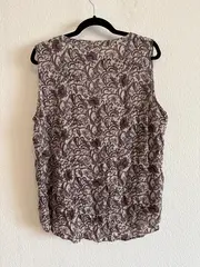 Vorschaubild 3 von Damen Top ärmellos Paisley-Muster Gr. 46 Mehrfarbig Bohemian