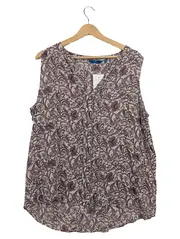 Vorschaubild 1 von Damen Top ärmellos Paisley-Muster Gr. 46 Mehrfarbig Bohemian