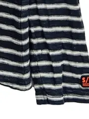 Vorschaubild 3 von Langarmshirt Kinder Gr. 164 Blau gestreift Baumwolle Casual