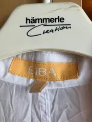 Vorschaubild 6 von Damen Bluse Gr. 38 Weiß mit Rüschen Langarm Elegant