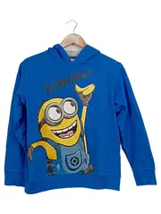 Vorschaubild 1 von Minion Kapuzenpullover Kinder Gr. 152 Blau Casual