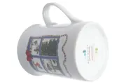 Vorschaubild 2 von APOTHEKE Kindertasse Weihnachtlich Wichtel Keramik Tasse Becher Weiß 9cm