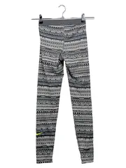 Vorschaubild 2 von Pro Leggings Damen XS 34 Grau Grafisch Sportlich Fitness Hose
