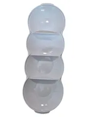 Vorschaubild 1 von Drehbare Servierplatte Servierteller Grau Kunststoff 44 cm