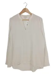 Vorschaubild 1 von Damen Bluse Gr. 40 Elegant Beige Polyester Langarm