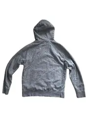 Vorschaubild 4 von Herren Kapuzenpullover Grau M Logo Print Baumwolle Polyester Freizeit