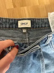 Vorschaubild 2 von Damen Jeansrock Blau XS Casual Destroyed Minirock