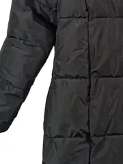 Vorschaubild 3 von Damen Wintermantel Gr. 36/S Schwarz Casual Gesteppt Kapuze
