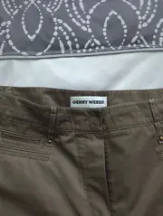 Vorschaubild 2 von Damen Stoffhose Gr. 40 Beige Business Elegant