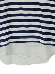 Vorschaubild 3 von Damen Langarmshirt Gr. 34/XS Maritim Gestreift Viskose