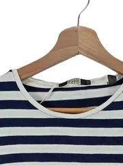 Vorschaubild 2 von Damen Langarmshirt Gr. 34/XS Maritim Gestreift Viskose