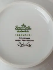 Vorschaubild 2 von Romanze Kaffeekanne Porzellan Weiß Floral 18cm Elegant
