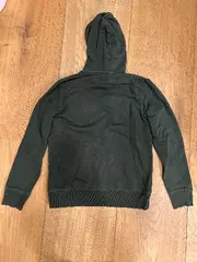 Vorschaubild 2 von Hoodie Herren Kapuzenpullover Logo Oliv Gr. S