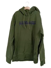 Vorschaubild 1 von Hoodie Herren Kapuzenpullover Logo Oliv Gr. S