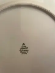 Vorschaubild 2 von Platzteller Elegant Weiß Oval Porzellan Teller