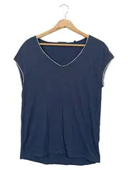 Vorschaubild 1 von Damen T-Shirt Blau Gr. 32/XXS Casual