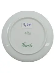Vorschaubild 2 von Kuchenteller Resorba Blumenmotiv Goldrand Porzellan