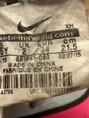 Vorschaubild 5 von Mercurial Victory V TF Fußballschuhe Kinder Gr. 34 Grau Sportlich Synthetik