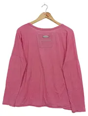Vorschaubild 2 von Langarmshirt Damen Gr. 38/M Rosa Casual Basic Shirt