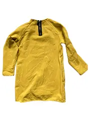 Vorschaubild 2 von Intelligent Kids Mädchen Sweatkleid Gr. 140 Gelb Langarm Freizeitkleid