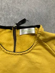 Vorschaubild 3 von Intelligent Kids Mädchen Sweatkleid Gr. 140 Gelb Langarm Freizeitkleid