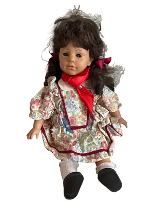 ENGEL-PUPPE Puppenhaus-Püppchen