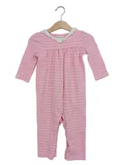 Vorschaubild 1 von Baby Schlafanzug Mädchen Gr. 80 Rosa gestreift Komfortabel