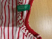 Vorschaubild 3 von Langarmshirt Mädchen Gr. 2-3 Jahre 98 Rot Gestreift
