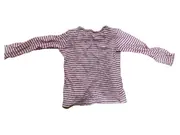 Vorschaubild 2 von Langarmshirt Mädchen Gr. 2-3 Jahre 98 Rot Gestreift