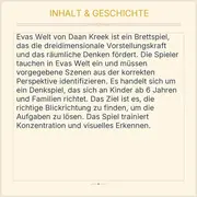 Vorschaubild 3 von Evas Welt Lernspiel Kinderspiel ab 6 Jahre Mehrfarbig 3D Vorstellungskraft