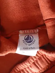 Vorschaubild 3 von Stoffhose Kinder Gr. 140 Orange Elastikbund Baumwolle
