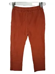 Vorschaubild 2 von Stoffhose Kinder Gr. 140 Orange Elastikbund Baumwolle