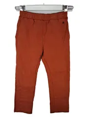 Vorschaubild 1 von Stoffhose Kinder Gr. 140 Orange Elastikbund Baumwolle