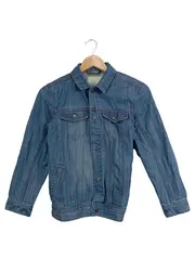 Vorschaubild 1 von Jeansjacke Kinder Gr. 152 Blau Casual Denim Jacke
