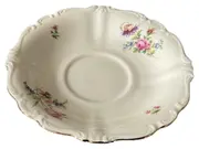 Vorschaubild 1 von Unterteller Pompadour Beige Porzellan Klassisch Blumenmuster