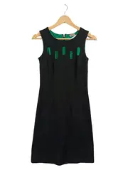 Vorschaubild 1 von QUIERO Damen Etuikleid Schwarz Gr. 34/XS Elegant Business