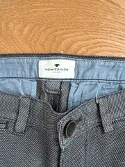 Vorschaubild 5 von Herren Stoffhose Chino Grau Größe 29 W29 Slim Fit Casual