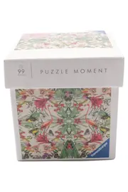 Vorschaubild 1 von Puzzle Moment 99 Teile Tropische Blumen Vögel Flamingo